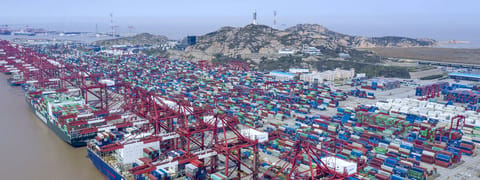 Shanghai container port