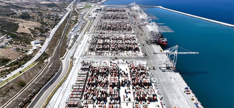 Morocco Tangier Med terminal