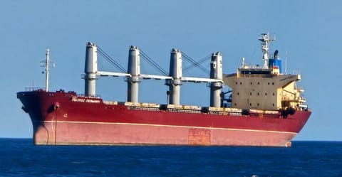 Russian-flagged bulker