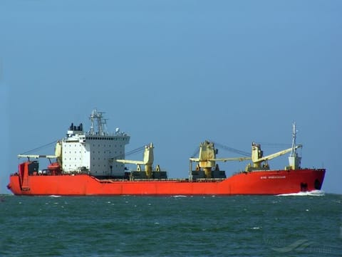 Russian military cargo ship