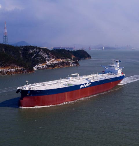 Saudi large crude oil tanker