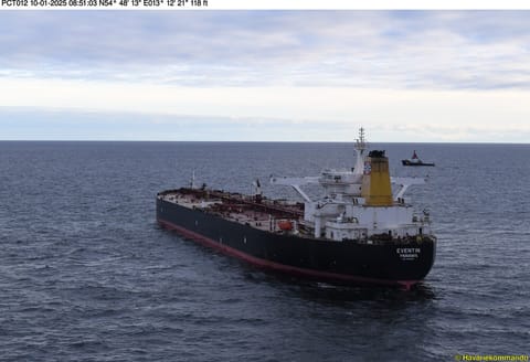 shadow fleet tanker detained in Germany