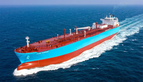 ammonia tanker for Maersk