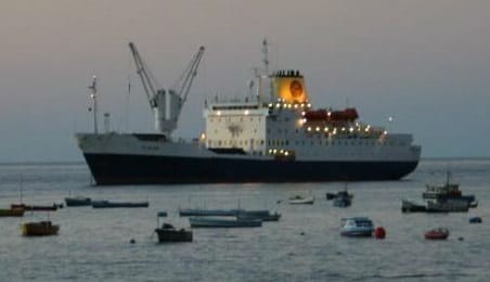 St Helena cargo-passenger ship