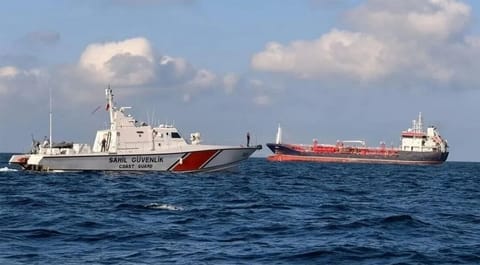 tanker detained by Turkish Coast Guard