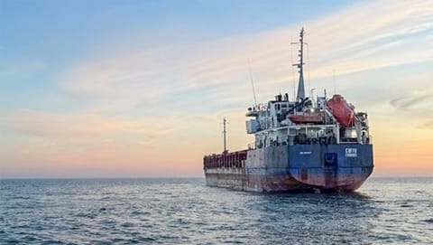 detained cargo ship in Sweden