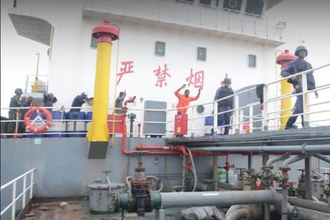Nigerian Navy detains crew of tanker