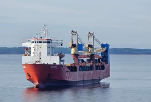 Russian cargo ship