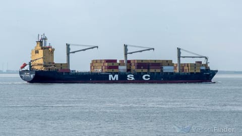 MSC containership