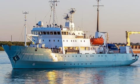 Russian research vessel