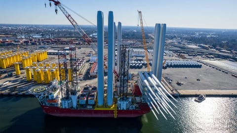 wind turbine installation vessel Charybdis