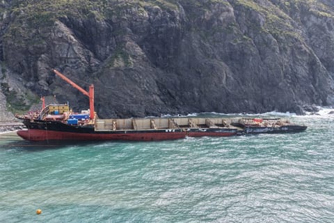 wreck removal Canada MSC Baltic III