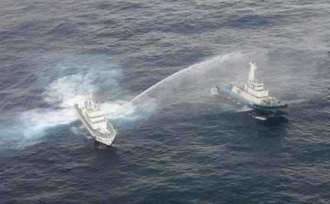 Tugboat fire