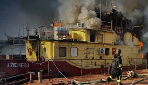 tugboat struck by done