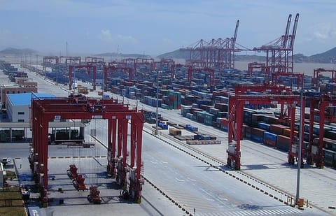 Shanghai container port