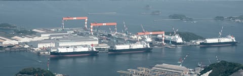 Mitsubishi shipyard
