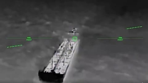 Tanker targeted in Sea of Azov