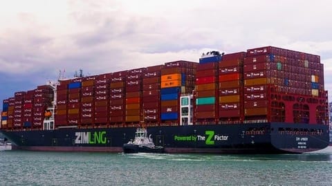 Zim containership