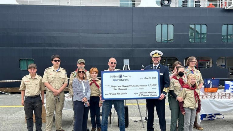 charity donation to scouting
