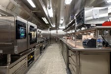 cruise ship galley