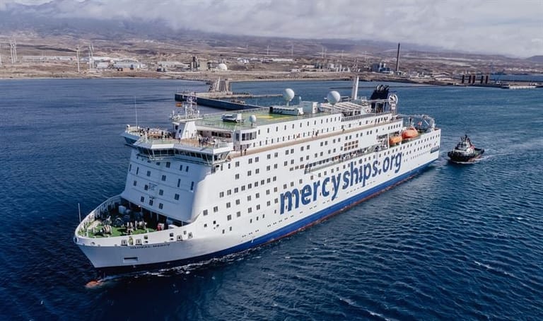 Mercy Ships hospital ship