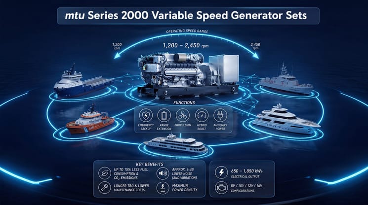 From Bridge to Propeller: Rolls-Royce Expands mtu Propulsion Portfolio for Yachts