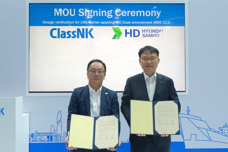 HD Hyundai Samho and ClassNK Sign MOU for Joint Development of LNG Carrier Design Applying the Amended IGC Code
