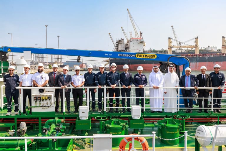 ASRY Completes Construction and Delivery of Two Self-Propelled Bunker Vessels to Bapco  Refining