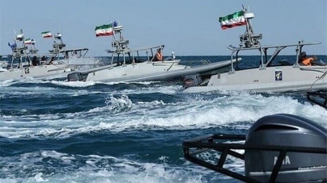Iranian gunboats