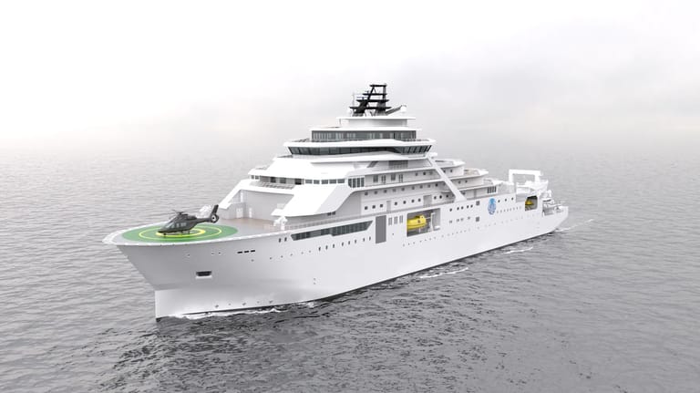 Kongsberg Maritime to deliver AUV hangar and subsea docking system for new research vessel