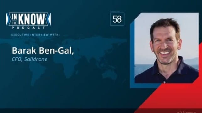 Saildrone CFO Barak Ben-Gal