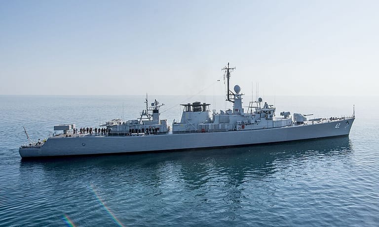 Bulgarian frigate Verni