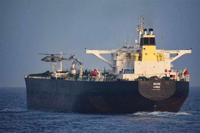 EU inspection of tanker