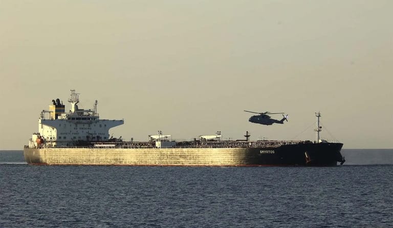 UK interception of tanker