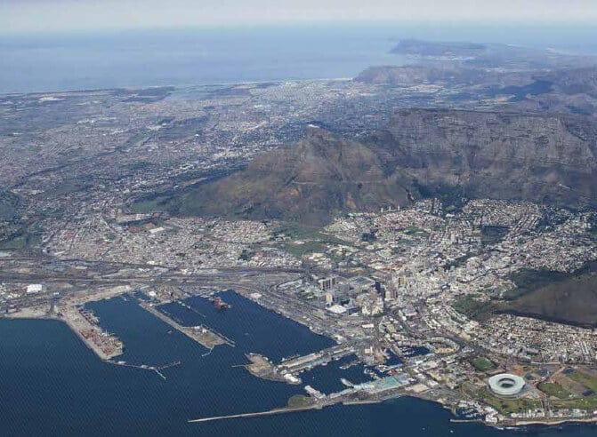 Cape Town port South Africa