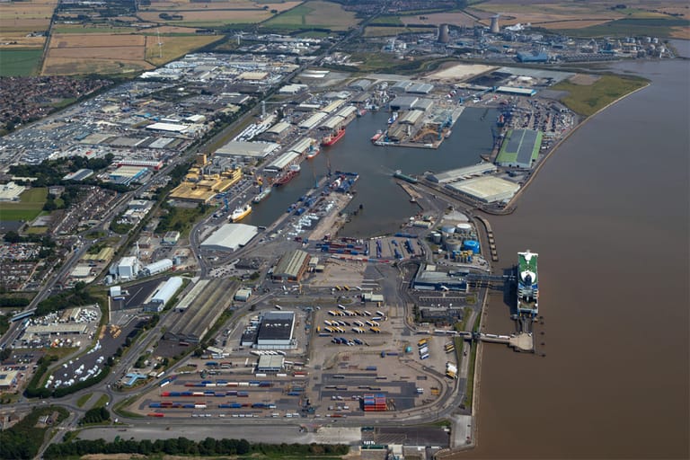 Hull UK British port