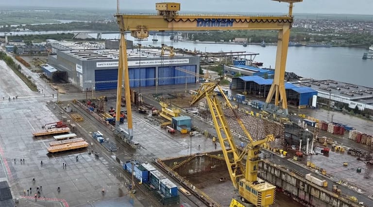 Mangalia shipyard Romania