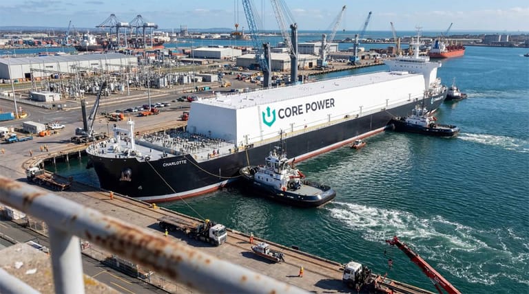 dockside nuclear power station concept