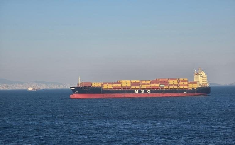 MSC containership