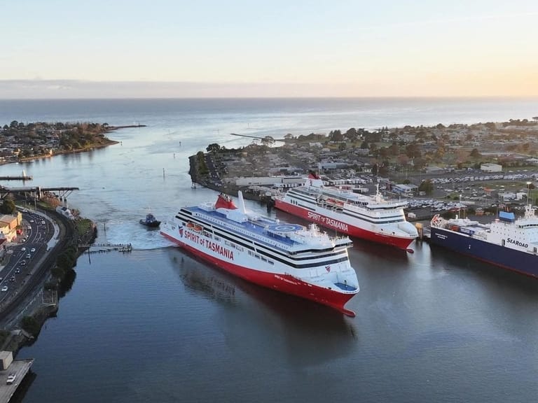 new Spirit of Tasmania IV ferry
