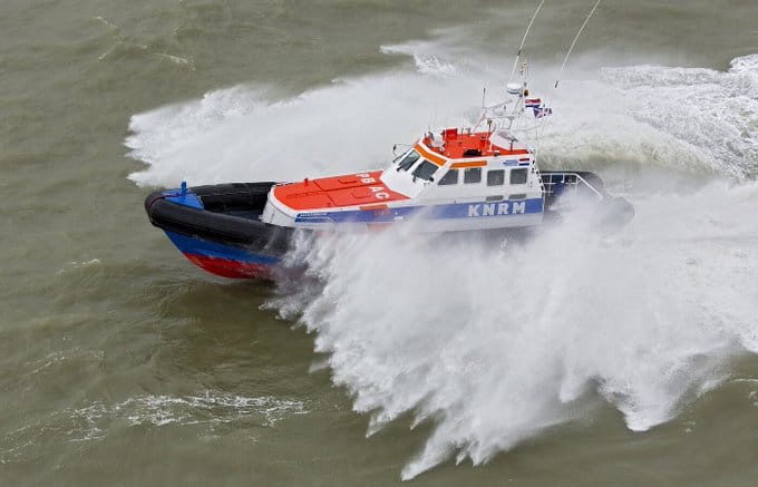 Dutch rescue boat