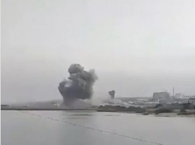 attack on Iranian port