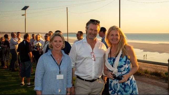 Jill Abel, Sture Myrmell and Susan Bonner