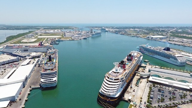 cruise ships at canaveral