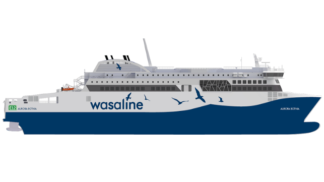 Wasaline Names New Ferry Aurora Botnia