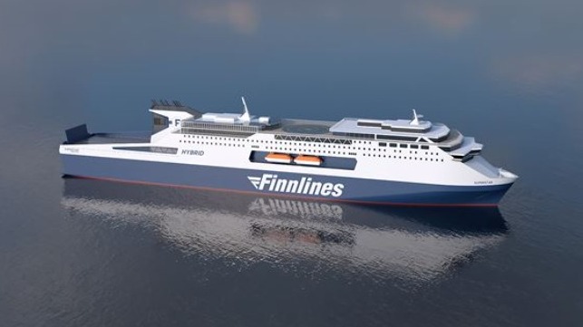 The new ‘Superstar’ Finnlines ferries will feature Wärtsilä engines and hybrid systems.
