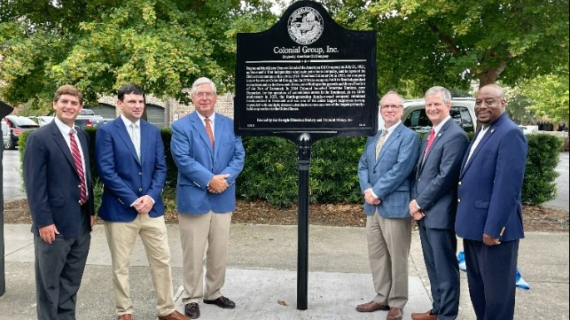 COLONIAL GROUP HISTORIC MARKER JULY 21, 2021