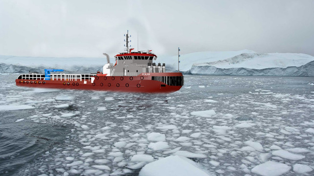 Two Anchor Handling Tug Supply (AHTS) vessels