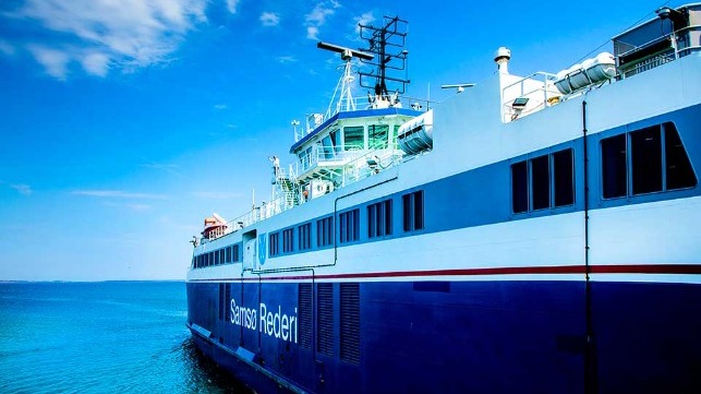 Ferry 'Lilleøre' Between Aarhus and Samsø will have SERTICA on Board