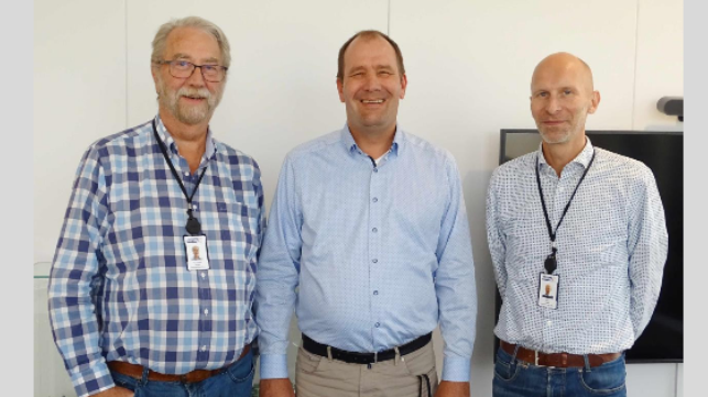 NAVTOR targets German expansion - from Left to Right CEO Tor A Svanes, Bjørn Dickehut and CCO Børge Hetland
